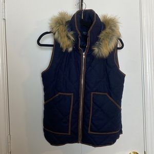 PEACH LOVE NAVY VEST